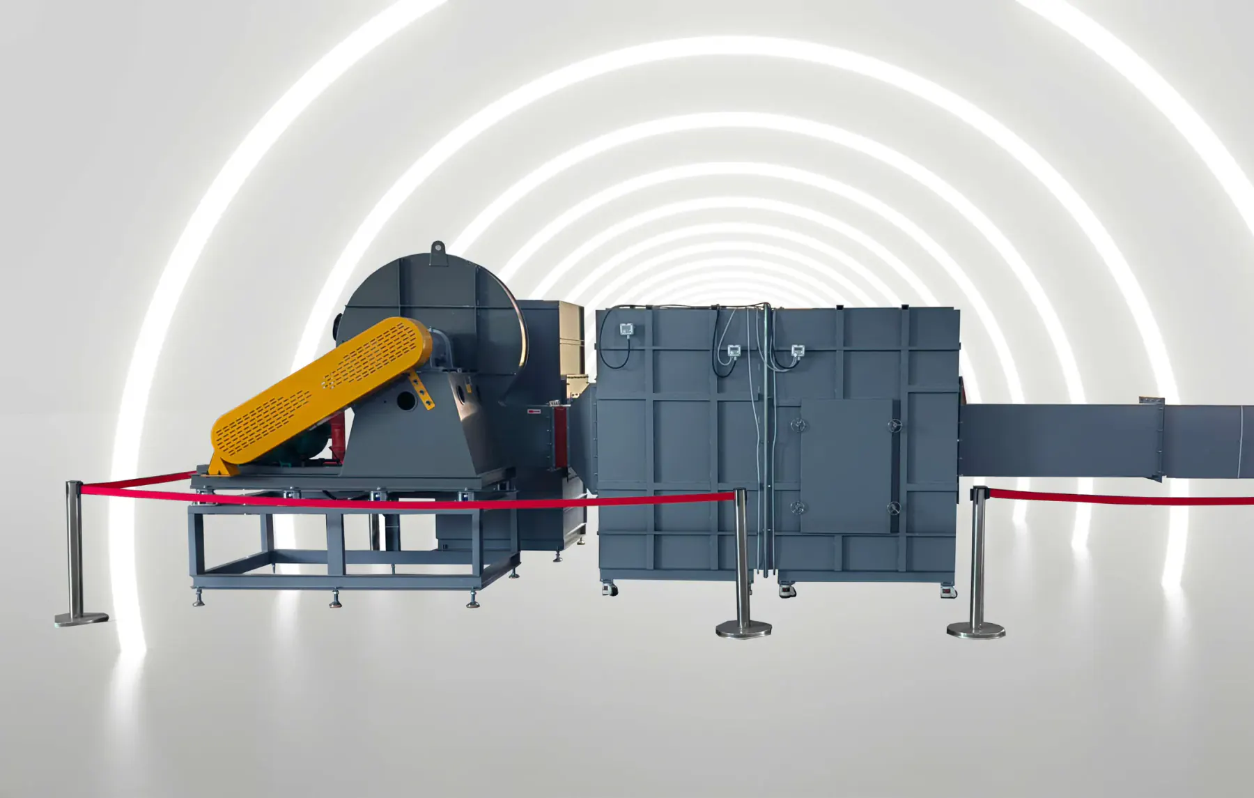 HETUO airflow testing facility